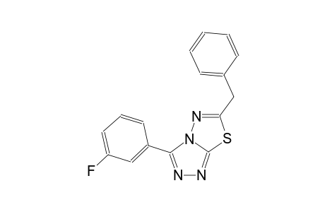 [1,2,4]triazolo[3,4-b][1,3,4]thiadiazole, 3-(3-fluorophenyl)-6-(phenylmethyl)-