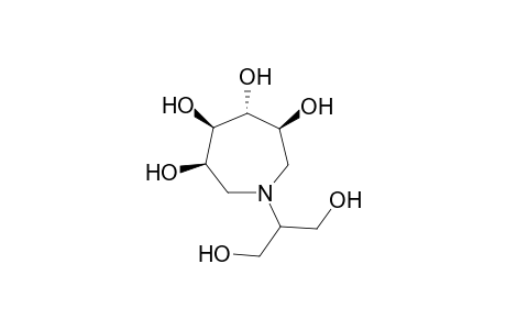 (3R,4R,5R,6S)-1-N-(2-(1,3-Dihydroxypropyl))-3,4,5,6-tetrahydroxyazepane