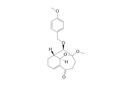 (2R,9S,9aR,10R)-2,3,4,5,7,8,9,9a-Octahydro-2-methoxy-10-[(4'-methoxyphenyl)methoxy]-2,9-methano-1-benzoxepine-5-one