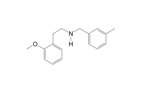 2-(2-Methoxyphenyl)-N-(3-methylbenzyl)ethan-1-amine
