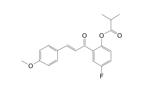 5'-Fluoro-2'-hydroxy-4-methoxychalcone, 2-methylpropionate