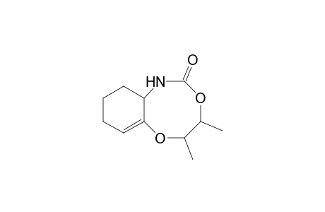5,6-Dimethyl-4,7-dioxa-2-azabicyclo[6.4.0]dodec-8-en-3-one