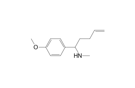 1-(4-Methoxyphenyl)-N-methyl-4-penten-1-amine
