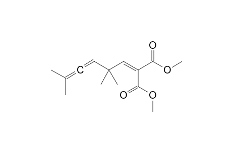 2-(2,2,5-trimethylhexa-3,4-dienylidene)malonic acid dimethyl ester