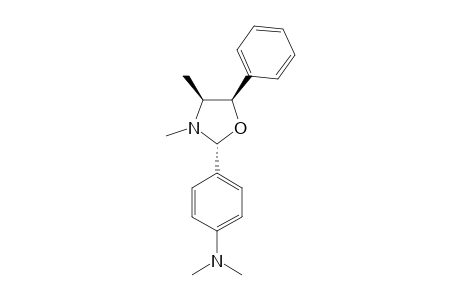 (2R,4S,5R)-2-[4-(DIMETHYLAMINO)-PHENYL]-3,4-DIMETHYL-5-DIPHENYL-OXAZOLIDINE