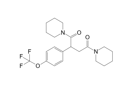 1,4-Dipiperidin-1-yl-2-(4-trifluoromethoxy-phenyl)-butane-1,4-dione