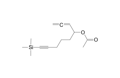 9-(Trimethylsilyl)nona-1,2-dien-8-yn-4-yl acetate