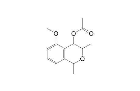(1S,3S,4R)-4-ACETOXY-3,4-DIHYDRO-1,3-DIMETHYL-5-METHOXY-2-BENZOPYRAN