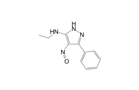 ethyl-(4-nitroso-5-phenyl-1H-pyrazol-3-yl)amine