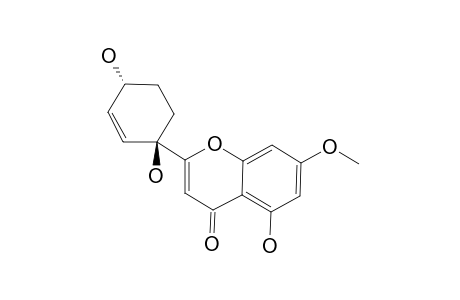 2-(TRANS-1,4-DIHYDROXY-2-CYClOHEXENYL)-5-HYDROXY-7-METHOXYCHROMONE