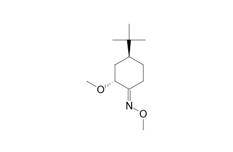 (E)-TRANS-4-TERT.-BUTYL-2-METHOXYCYCLOHEXANONE-O-METHYL-OXIME