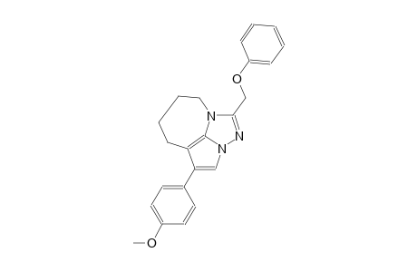 4-(4-methoxyphenyl)-1-(phenoxymethyl)-5,6,7,8-tetrahydro-2,2a,8a-triazacyclopenta[cd]azulene