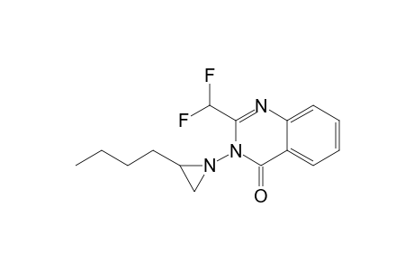 2-Butyl-1-(2-difluoromethyl-4-oxo-3,4-dihydroquinazolin-3-yl)aziridine