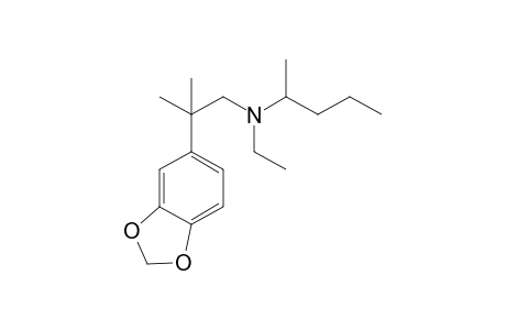 N,N-Ethyl-(2-pentyl)-2-methyl-2-(3,4-methylenedioxyphenyl)propan-1-amine