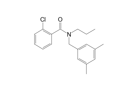 Benzamide, 2-chloro-N-(3,5-dimethylbenzyl)-N-propyl-
