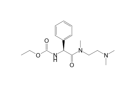 (S)-N'-(2-Dimethylaminoethyl)-N-ethoxycarbonyl-N'-methyl-2-phenylglycinamide