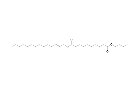 Sebacic acid, butyl tetradec-2-enyl ester