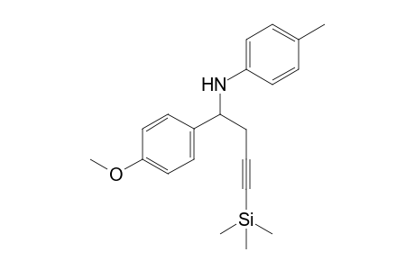 N-(1-(4-Methoxyphenyl)-4-(trimethylsilyl)but-3-ynyl)-4-methylaniline