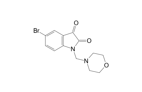 5-bromo-1-(morpholinomethyl)indole-2,3-dione