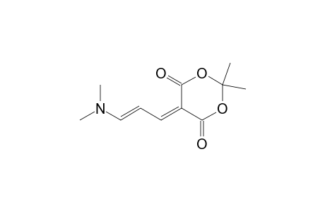 5-[(E)-3-(dimethylamino)prop-2-enylidene]-2,2-dimethyl-1,3-dioxane-4,6-dione