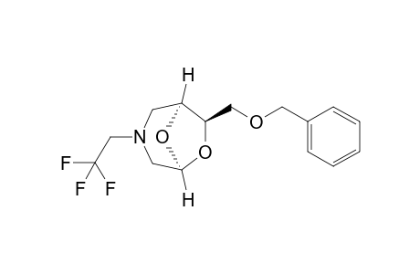 (1S,5S,7R)-7-Benzyloxymethyl-3-(2,2,2-trifluoroethyl)-6,8-dioxa-3-azabicyclo[3.2.1]octane