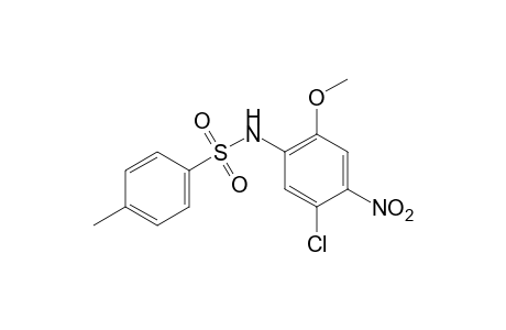 5'-chloro-4'-nitro-p-toluenesulfon-o-anisidide