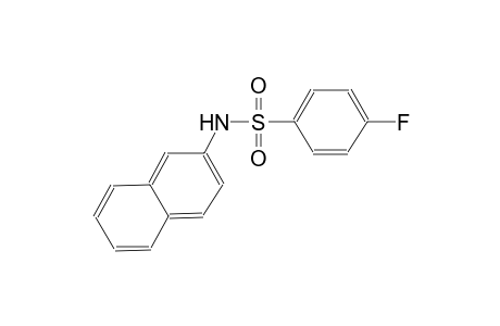 4-fluoro-N-(2-naphthyl)benzenesulfonamide