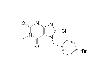 1H-Purine-2,6-dione, 3,7-dihydro-7-(4-bromophenyl)-8-chloro-1,3-dimethyl-
