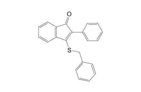 2-Phenyl-3-(phenylmethylsulfanyl)inden-1-one