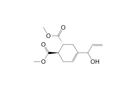 trans-1,2-di(methoxycarbonyl)-4(E)-(1-hydroxy-2-propenyl)-4-cyclohexene