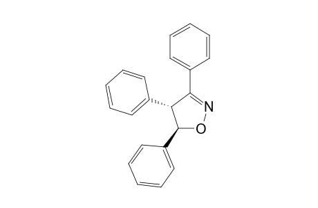 trans-3,4,5-Triphenyl-4,5-dihydroisoxazole