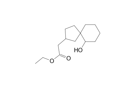 6-Hydroxyspiro[4,5]decan-2-yl]acetic acid ethyl ester