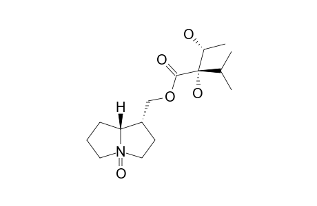 LINDELOFINE-N-OXIDE;(2S,3R)-[(1R,7AR)-HEXAHYDRO-1H-PYRROLIZIN-1-YL]-METHYL-2,3-DIHYDROXY-2-ISOPROPYLBUTANOATE-N-OXIDE
