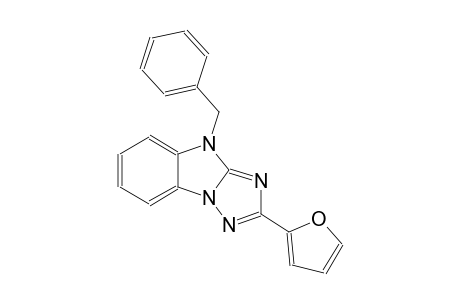 4H-[1,2,4]triazolo[1,5-a]benzimidazole, 2-(2-furanyl)-4-(phenylmethyl)-