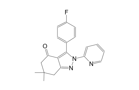 3-(4-fluorophenyl)-6,6-dimethyl-2-(2-pyridinyl)-2,5,6,7-tetrahydro-4H-indazol-4-one