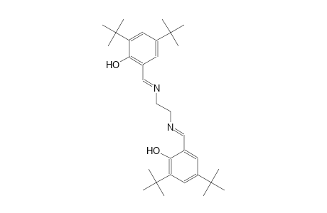 2,4-ditert-butyl-6-{(E)-[((E)-2-{[(E)-(3,5-ditert-butyl-2-hydroxyphenyl)methylidene]amino}ethyl)imino]methyl}phenol
