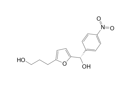 3-[5-[(4-nitrophenyl)-oxidanyl-methyl]furan-2-yl]propan-1-ol