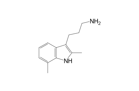3-(3-Aminopropyl)-2,7-dimethylindole