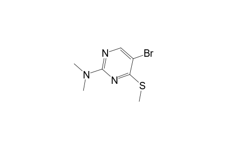 N-[5-Bromo-4-(methylsulfanyl)-2-pyrimidinyl]-N,N-dimethylamine