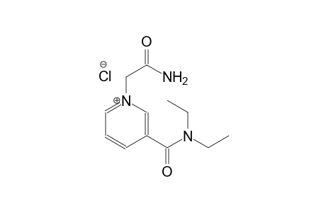 1-(2-amino-2-oxoethyl)-3-[(diethylamino)carbonyl]pyridinium chloride