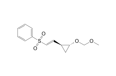 [(E)-2-[(1S,2R)-2-(methoxymethoxy)cyclopropyl]vinyl]sulfonylbenzene
