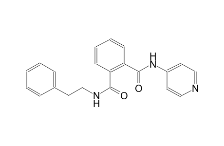 N~1~-(2-phenylethyl)-N~2~-(4-pyridinyl)phthalamide