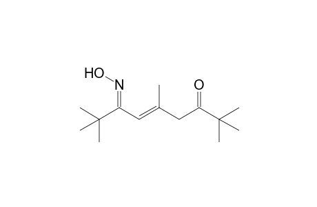 2,2,5,8,8-Pentamethylnon-4-ene-3,7-dione - 3-oxime