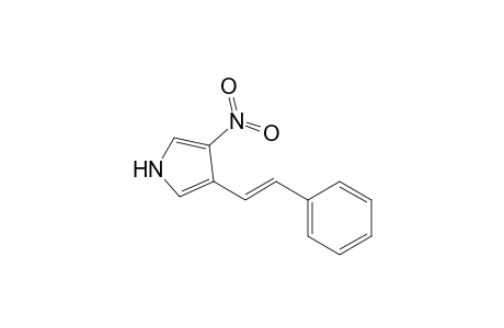 (E)-3-Nitro-4-(2-phenylethenyl)pyrrole