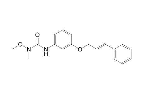 Urea, N-methoxy-N-methyl-N'-[3-[(3-phenyl-2-propenyl)oxy]phenyl]-