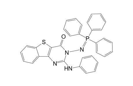 2-Phenylamino-3-(triphenylphosphoranylidene)aminobenzo[4,5]thieno[3,2-d]pyrimidin-4(3H)-one