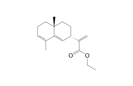 Ethyl eudesmane-3,5,11(13)-trien-12-oate