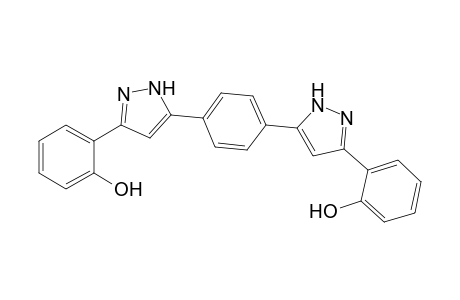 3-[2'-(Hydroxy)phenyl]-5-{4'-[3"-(2"-hydroxyphenyl)pyrazol-5"-yl]phenyl}-pyrazole