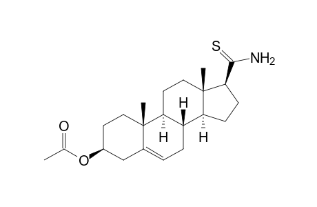 3-.beta.-(Acetoxy)androst-5-ene-17.beta.-thiocarboxamide