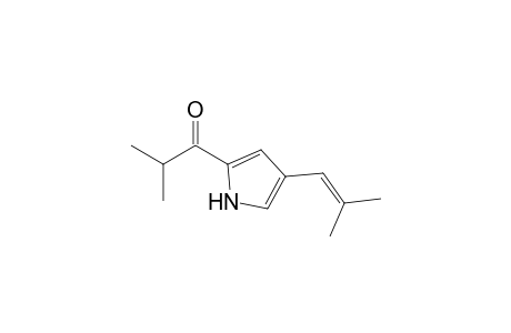 4-Isobutenyl-2-isobutyryl-1H-pyrrole
